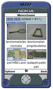 MuseumFinland on a Nokia